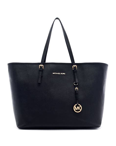 michael kors jet set tote zwart|michael kors jet set luggage.